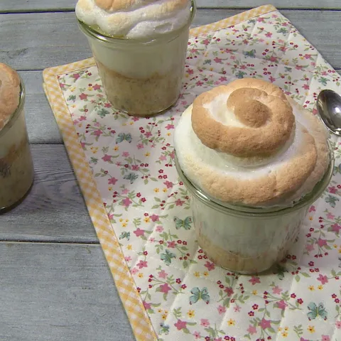 Pečeni puding u čašama