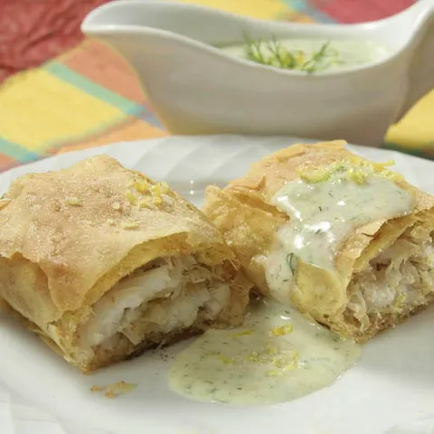 Fogosch strudel