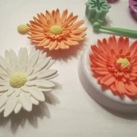Gerberi od gum paste,,,,,,,,,