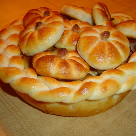 Košara s tikvicama