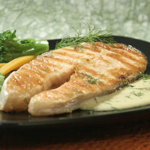 Losos na grillu s umakom