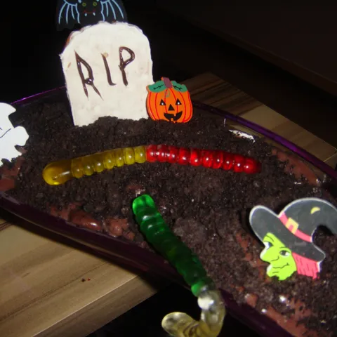 Graveyard cake by Ivelina