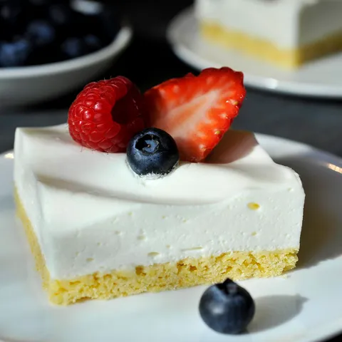 Nježne kocke s voćem