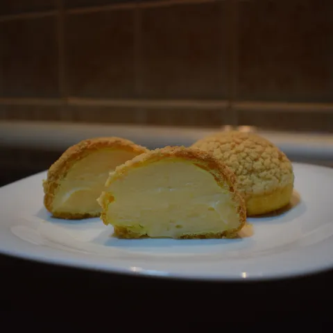 Hrskave princes krofne (Choux au Craquelin)