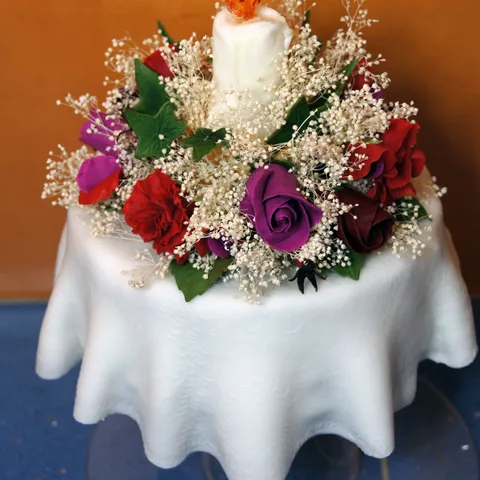 Dragon fruit torta