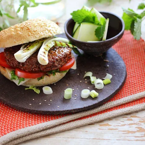 BBQ cheeseburger