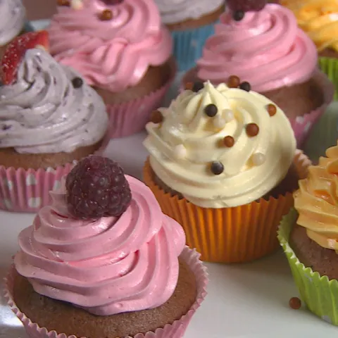 Veseli cupcakes