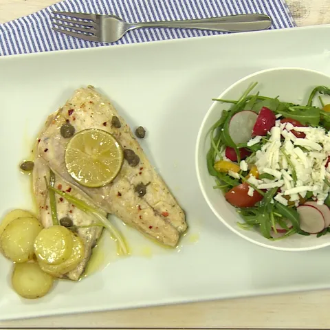 Zapečeni filet lubina