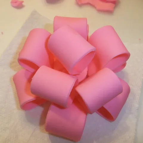 Postupak za pravljenje mašne od gum paste