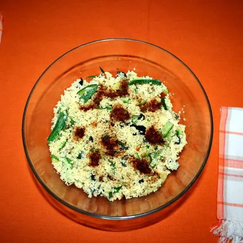 Alžir: Salata od kus-kusa