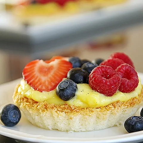 Vocni kokos-vanila tart!