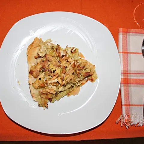 Maroko: Pita od piletine i badema