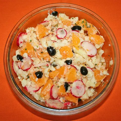 Maroko: Salata od cvjetače i naranči