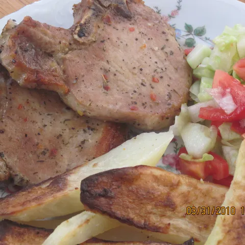 Svinjske krmenadle i krompir iz pecnice