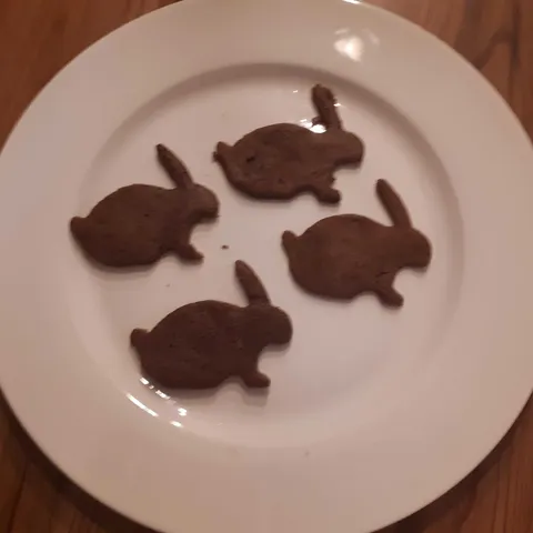 Dječje čoko-banana palačinke (zečići)