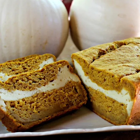 Pumpkin Cheesecake Bread...