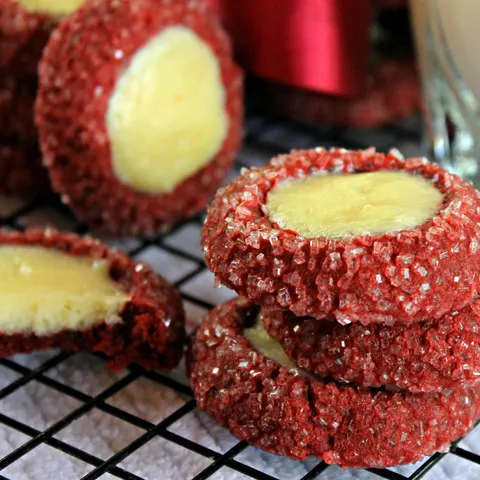 Red velvet cream cheese cookies...