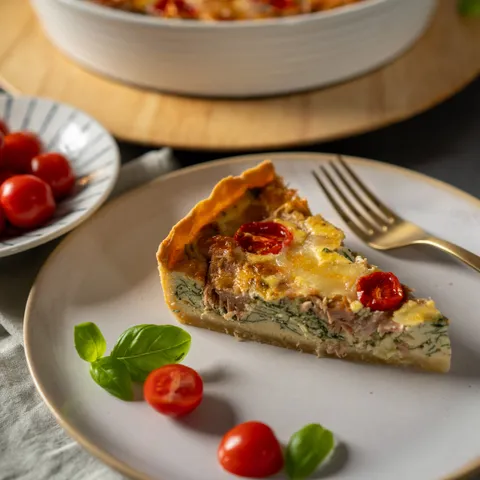 Tuna quiche