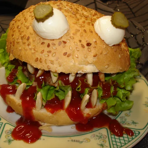Vampir hamburger