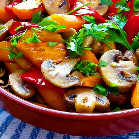 Topla salata/prilog od mrkve i timijana