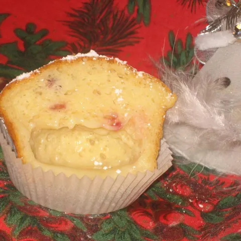 Lemon curd-muffins:)