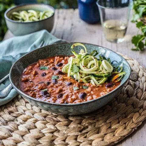 Chilli con carne na tikvicama