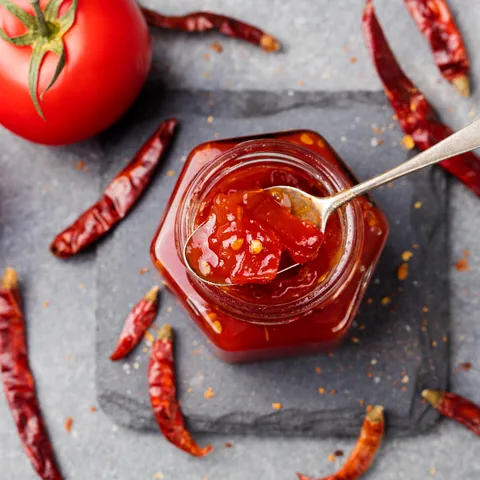 Chutney - vatromet okusa zarobljen u staklenki
