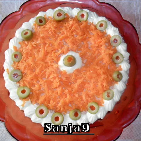 Posna riblja torta
