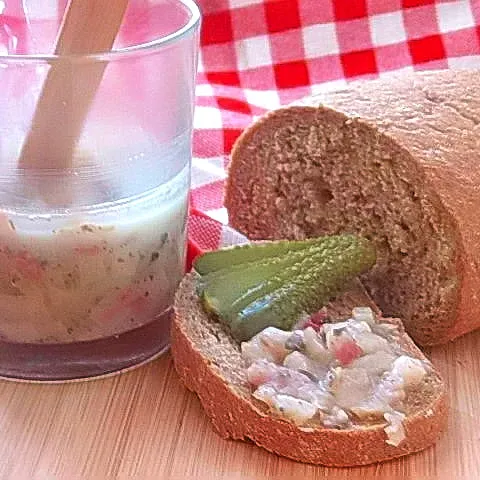 Griebenschmalz /Apfel-Zwiebel-Schmalz/namaz od masti i jabuka