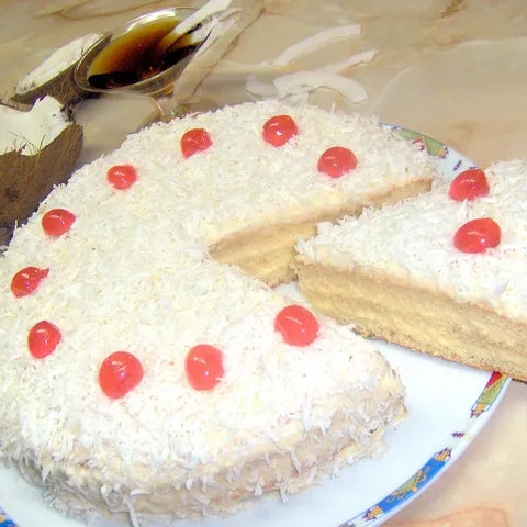 Rum-kokos torta