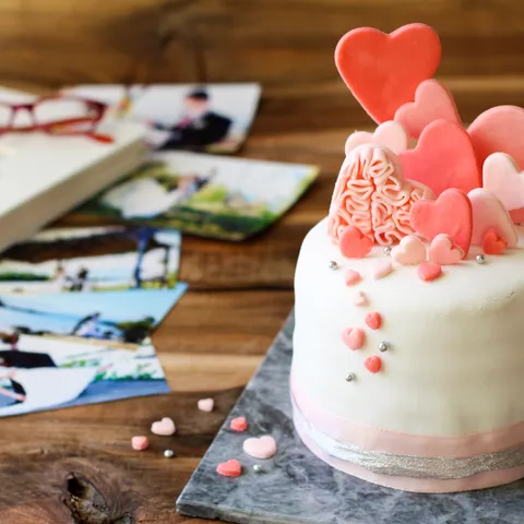 Čoko-lješnjak torta, Valentinovo