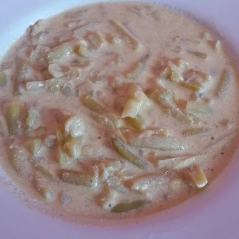 Boranija na Francuski nacin (Haricots verts à la crème)