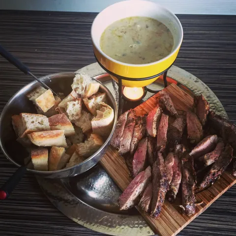 Cheese fondue
