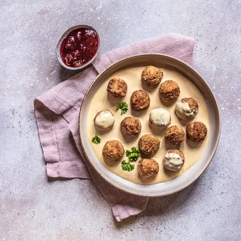 Švedske mesne okruglice (Köttbullar)
