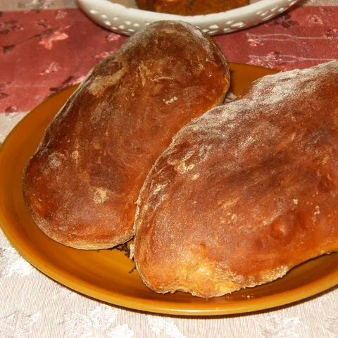 Egg bread machine peciva