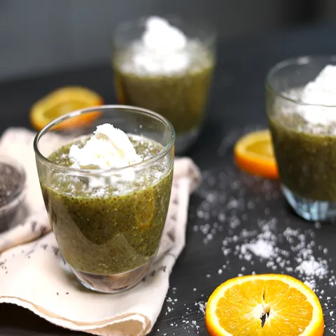 Chia puding s narančom, đumbirom i kurkumom