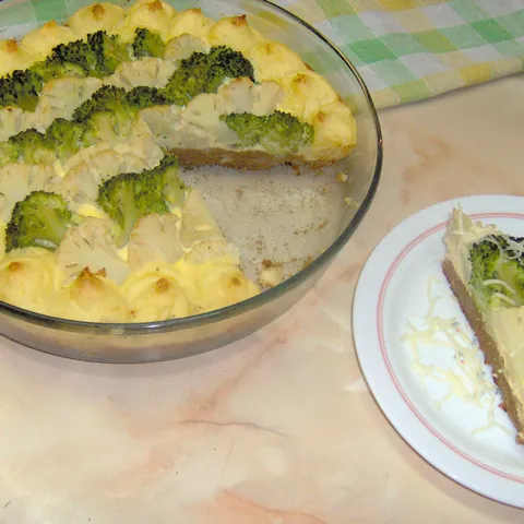 Tart od brokolija i karfiola