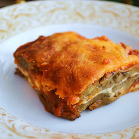 Zapeceni patlidzani sa mozzarellom
