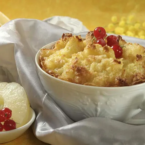 Soufflé s ananasom