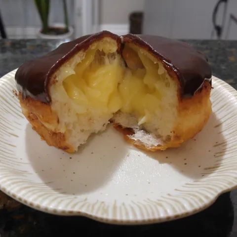 Boston cream donuts