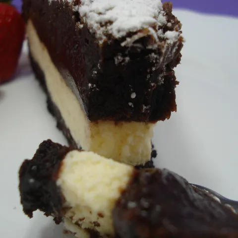 chocolate fudge cheesecake