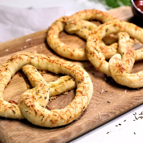 Pereci punjeni sirom s češnjakom i kimom