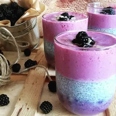 2u1: Chia pudding & smoothie