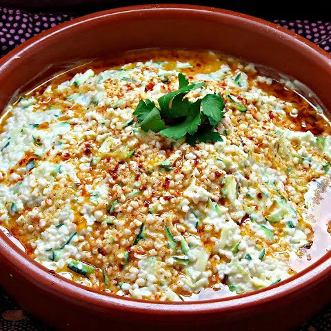 Fina salata/prilog od bulgura i tikvice