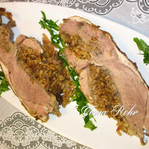 Punjena jagnetina-polneta pleška