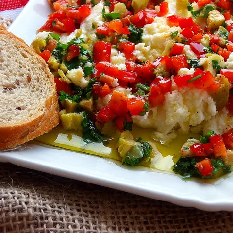 Mozzarella gremolata by Nigella Lawson