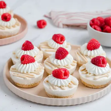 Mini cheesecake s Lino Ladom White Chocolate