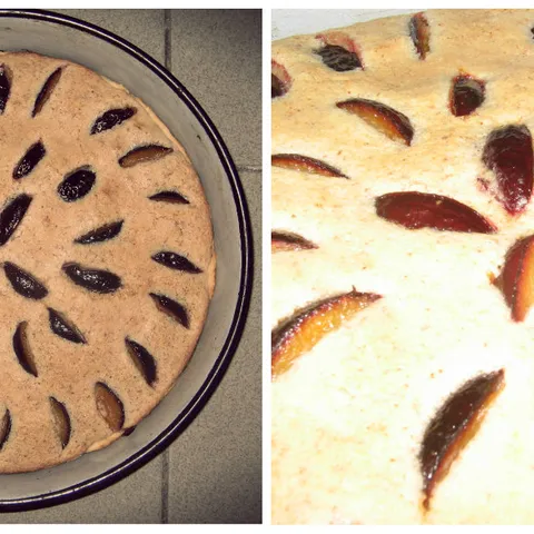 Tart sa šljivama i marcipanom