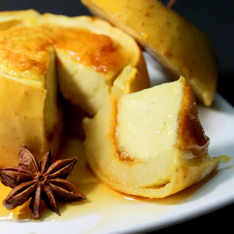 Creme brulee u jabuci
