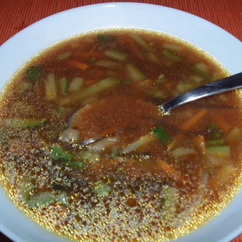 Miso juha sa tikvicama i algom kombu